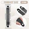 Stainless Steel Ceramic Clay Trimming Tool DIY-WH0622-361-2