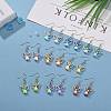 Angel Dangle Earrings Sets EJEW-JE04338-3