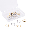 304 Stainless Steel Leverback Earring Findings STAS-CJ0001-50-1