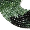Gradient Color Natural Jade Beads Strands G-Z150-A02-4mm-B-5