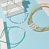 7Pcs 7 Colors Natural Pearl & Glass Seed Beaded Necklaces Set for Women NJEW-JN04184-2
