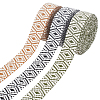 WADORN 15 Yards 3 Colors Ethnic Style Cotton Ribbon OCOR-WR0001-21-1