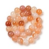 Natural Red Agate Beads Strands G-A248-A06-04-3