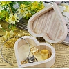 Heart Wood Jewelry Storage Boxes PW-WG88091-01-4