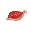 Thanksgiving Day Theme Alloy Enamel Pendants ENAM-M002-03G-08-2