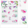 5D Flower/Leaf Watermark Slider Art Stickers MRMJ-S008-084-M-2