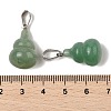 Natural Green Aventurine Pendants G-B127-03P-12-3