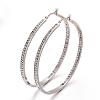304 Stainless Steel Hoop Earrings EJEW-K040-03P-4