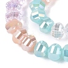 Electroplate Mixed Styles Glass Beads Strands EGLA-N022-14A-A03-3