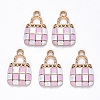 Alloy Enamel Pendants ENAM-N054-006A-1