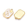 Ion Plating(IP) 304 Stainless Steel Pendants X-STAS-N107-06A-G-2