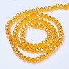 Electroplate Glass Beads Strands EGLA-A044-T3mm-B-M-3