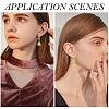 16Pcs 8 Styles Brass Earring Hooks KK-YW0003-83-6