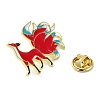 Chinese Style Myth Animal Nine Tail Fox Enamel Pins JEWB-H017-03EB-03-3