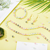   160Pcs 8 Colors Crackle Glass Beads GLAA-PH0001-38-3