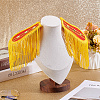 1 Pair Cloth Tassels Epaulette AJEW-HY0003-38B-4