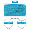 Polyester Braided Lace Trim OCOR-WH0060-45D-2