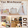 Mini Dollhouse Living Room Bedroom Wallpaper DIY-WH0504-841A-01-5