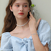 2Pcs 925 Sterling Silver Spring Gate Rings STER-SC0001-58-5