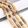 Natural Yellow Opal Beads Strands G-T140-86C-1