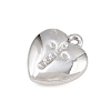 304 Stainless Steel Pendant Rhinestone Settings SA-CBA038A-01B-P-2