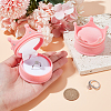 2Pcs Velvet Rings Gift Storage Boxes AJEW-GO0002-24B-01-3