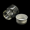 Glass Bottle Glass Jar for Bead Containers X-CON-E001-32x27mm-2