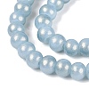 Baking Paint Glass Pearl Beads Strands LS-DGLA-ZX001-05B-16-3