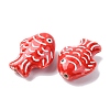 Handmade Porcelain Beads PORC-K010-08J-2