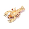 Lobster Enamel Pins JEWB-R067-01G-3