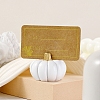 Pumpkin Shape Resin Name Card Holder HULI-PW0002-151B-2