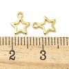 Brass Charms KK-C083-09G-3