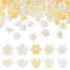 Acrylic Bead Caps OACR-TA0014-45D-1