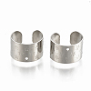 304 Stainless Steel Cuff Earrings X-STAS-S078-19-1
