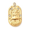 304 Stainless Steel Pendants LS-STAS-F349-03G-12-1