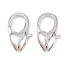 Brass Lobster Claw Clasps KK-H287-08D-P-1