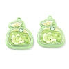 Baking Paint Alloy Pendants FIND-G109-07C-1