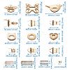 Zinc Alloy Bag Twist Lock Accessories AJEW-TA0017-12-9