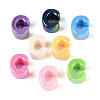 UV Plating Opaque Acrylic European Beads OACR-M027-03C-2
