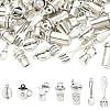 70Pcs 7 Styles Tibetan Style Zinc Alloy Pendants FIND-CJ0005-28-1