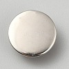 1-Hole Alloy Shank Buttons BUTT-WH0031-38C-1