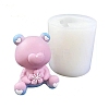 Bear Shape Candle DIY Food Grade Silicone Molds PW-WG57883-01-5