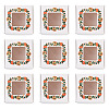 White Cardstock Flower Printed Paper Packaging Mailer Boxes CON-TAC0022-01-2