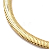 Rack Plating Brass Herringbone Chains Bracelet for Men Women LS-BJEW-M227-01G-2