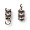 Tarnish Resistant 304 Stainless Steel Terminators X-STAS-S028-13-1