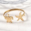 304 Stainless Steel Cuff Bangles BJEW-L719-03A-G-2
