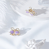 2Pcs Zinc Alloy Claw Hair Clips OHAR-LP0002-13C-3