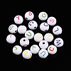 Opaque Acrylic Beads OACR-ZX006-24-1