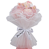 Crochet Polyester Flower AJEW-BC0007-57-1