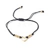 Adjustable Nylon Thread Braided Bead Bracelets BJEW-JB06437-4